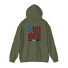 Patriotic Unisex Heavy Blend Hoodie - Never Waver Design - Never Waver
