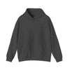 New York Fans Never Waver W Leopard Football Unisex Heavy Blend™ Hooded Sweatshirt - Never Waver