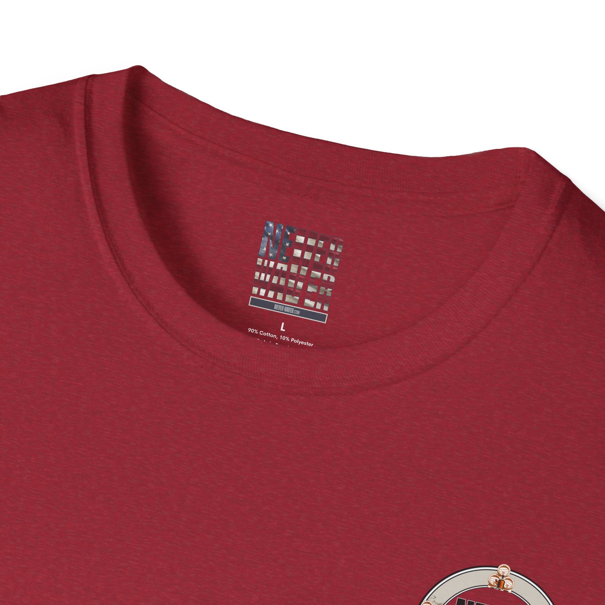 Never Waver Whisky Made Me Do It? Unisex Soft style T-Shirt - Never Waver