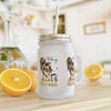 Never Waver Oh Honey I am that Mom Jar with Straw - Perfect Gift for Mother's Day or Independence Day - Never Waver