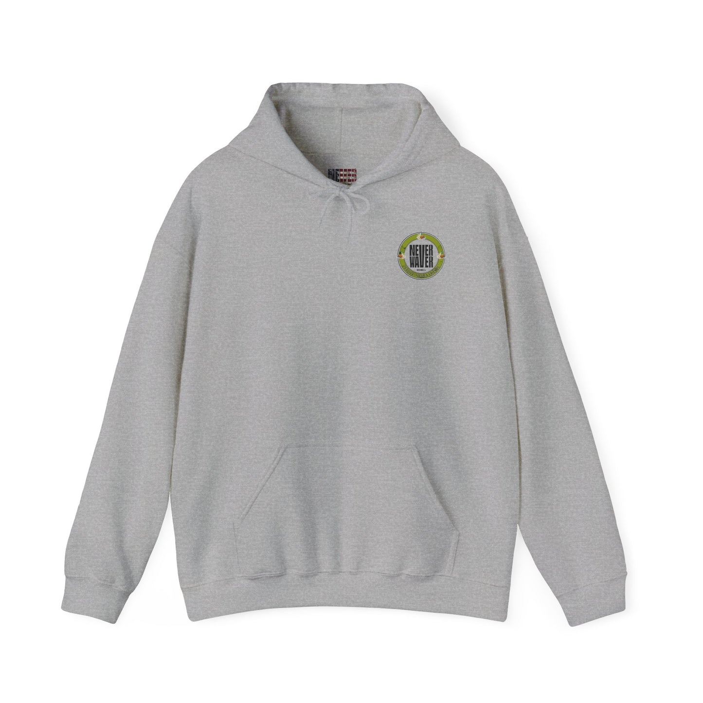 Eco-Friendly Unisex Hoodie: "Never Waver Tequila, Tacos, And Friends" - Never Waver