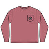 Unisex Long Sleeve Pocket T-Shirt - Never Waver PAPA Because Grandpa Is For Old Guys Design - Never Waver