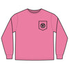 Unisex Long Sleeve Pocket T-Shirt - Never Waver PAPA Because Grandpa Is For Old Guys Design - Never Waver