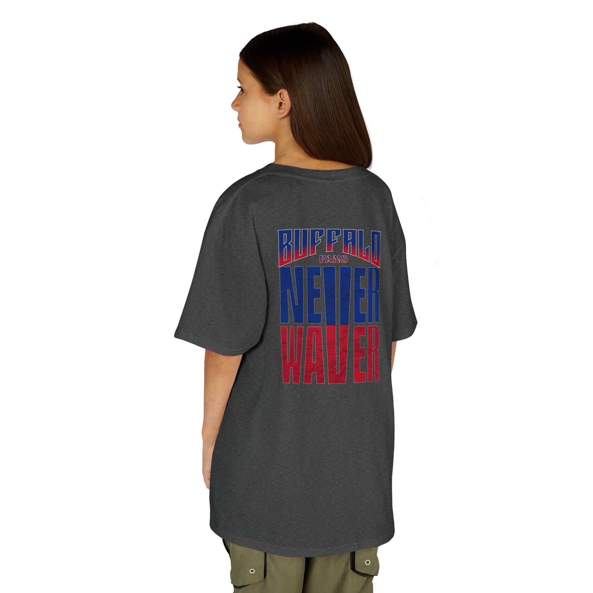Buffalo Fans Never Waver Kids Heavy Cotton™ Tee 