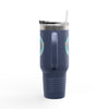 Never Waver Tiki Drinks Made Me Do It? Insulated Travel Mug, 40oz - Never Waver