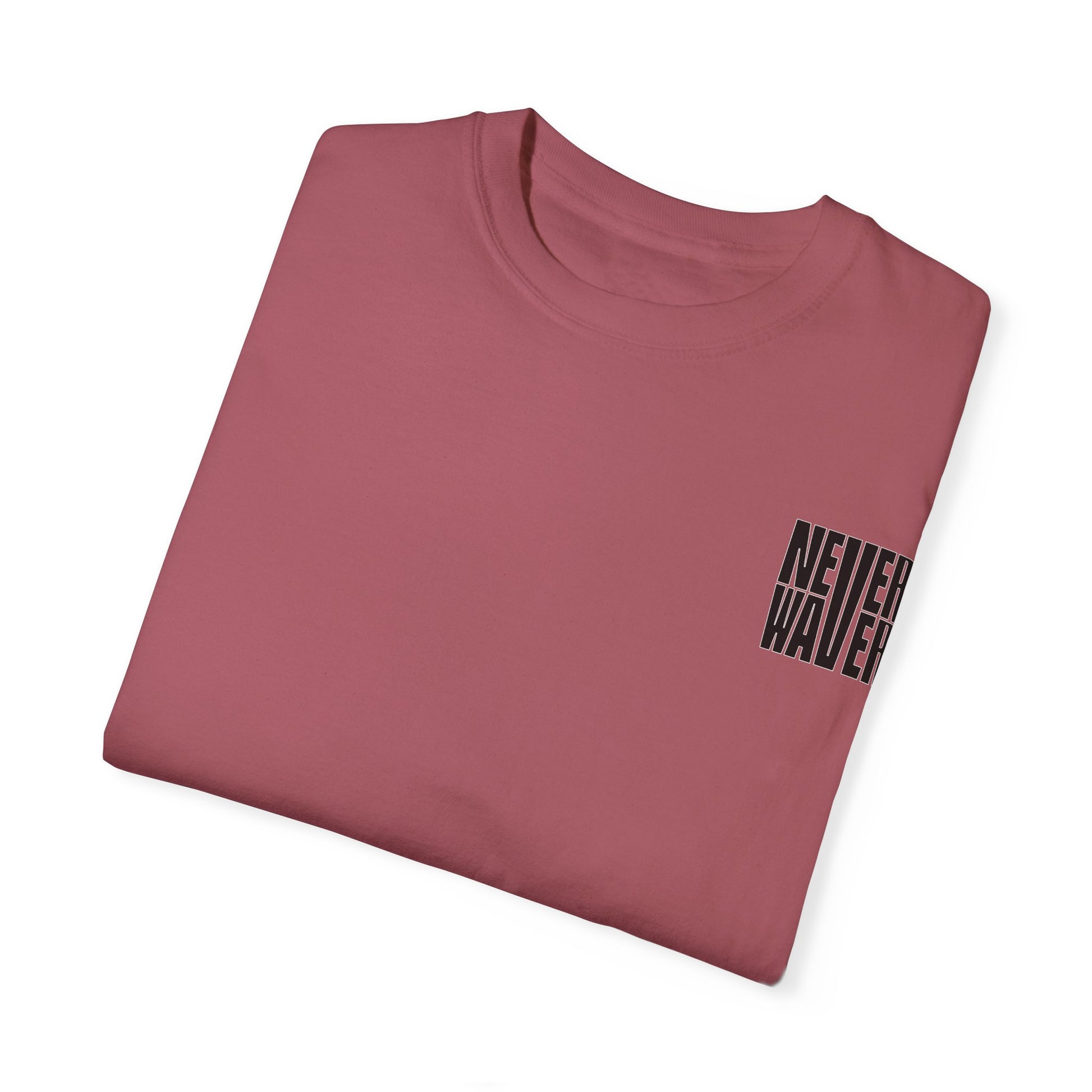 Unisex Garment-Dyed T-Shirt - 'Never Waver Mamacita Needs a Margarita' Design - Never Waver
