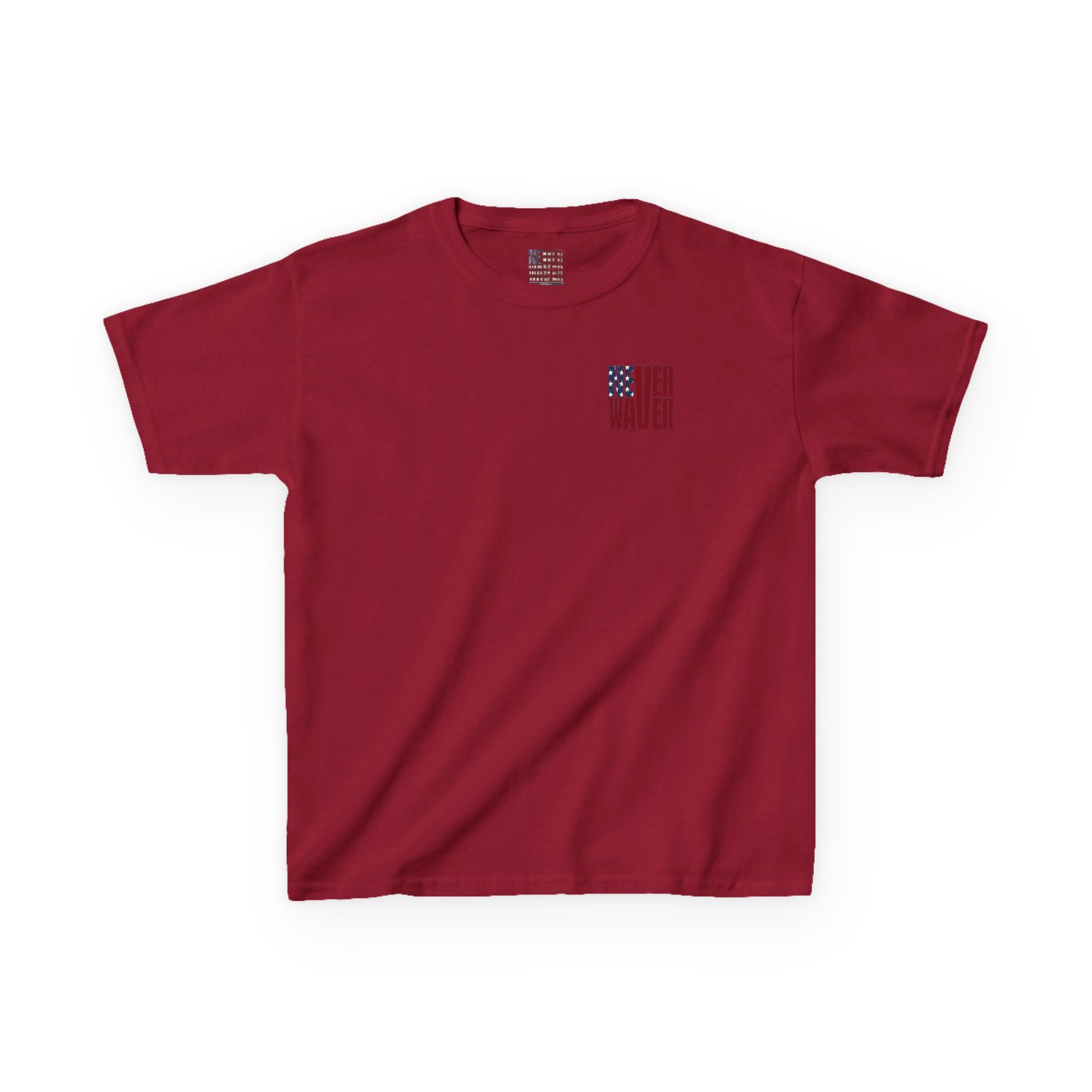 Never Waver Trump Fist Pump W Jesus Protection Kids Heavy Cotton™ Tee - Never Waver