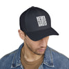 Never Water Structured Cap - Stylish Embroidered Baseball Hat