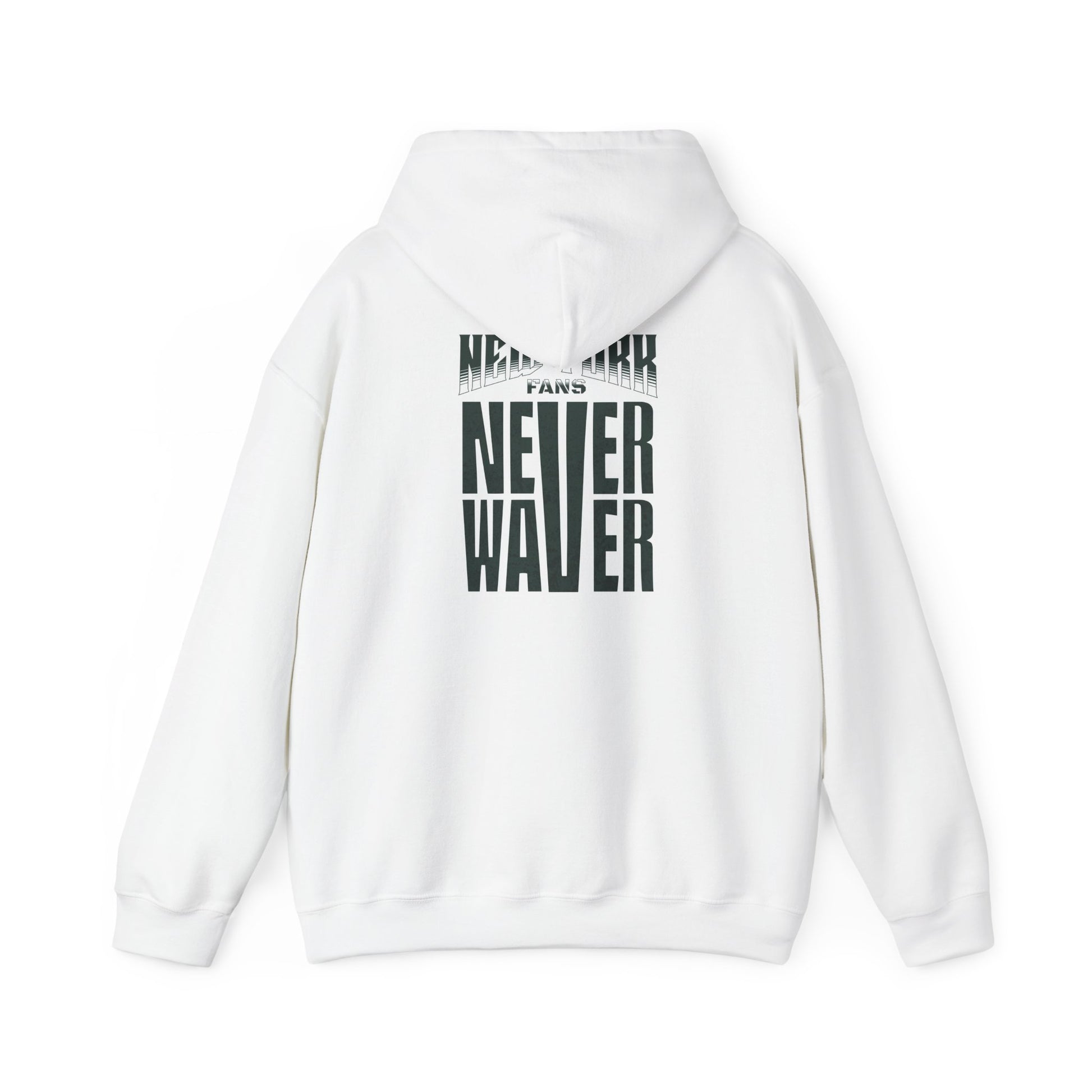New York Fans Never Waver Unisex Heavy Blend™ Hooded Sweatshirt - Comfort and Style for Everyday Wear - Never Waver