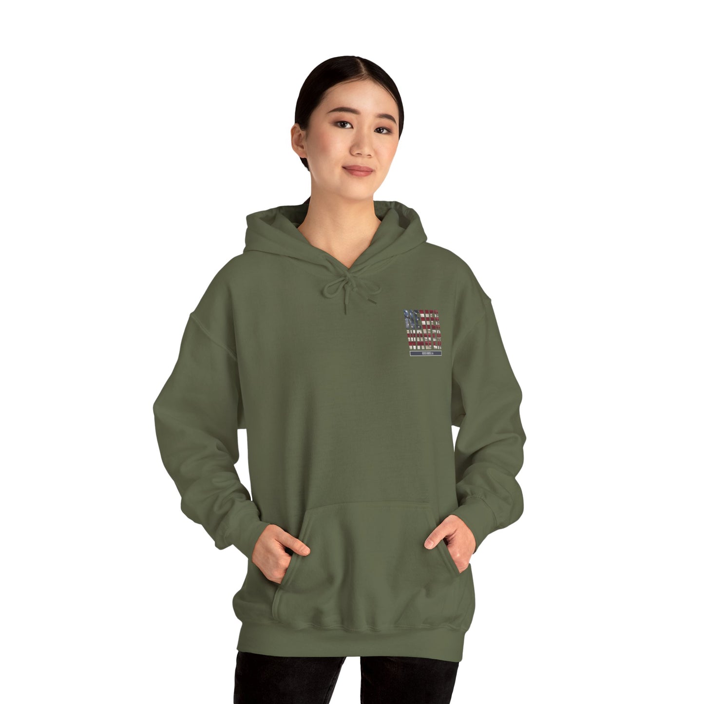 Never Waver Earn It Hooded Sweatshirt - Unisex Heavy Blend™ - Never Waver