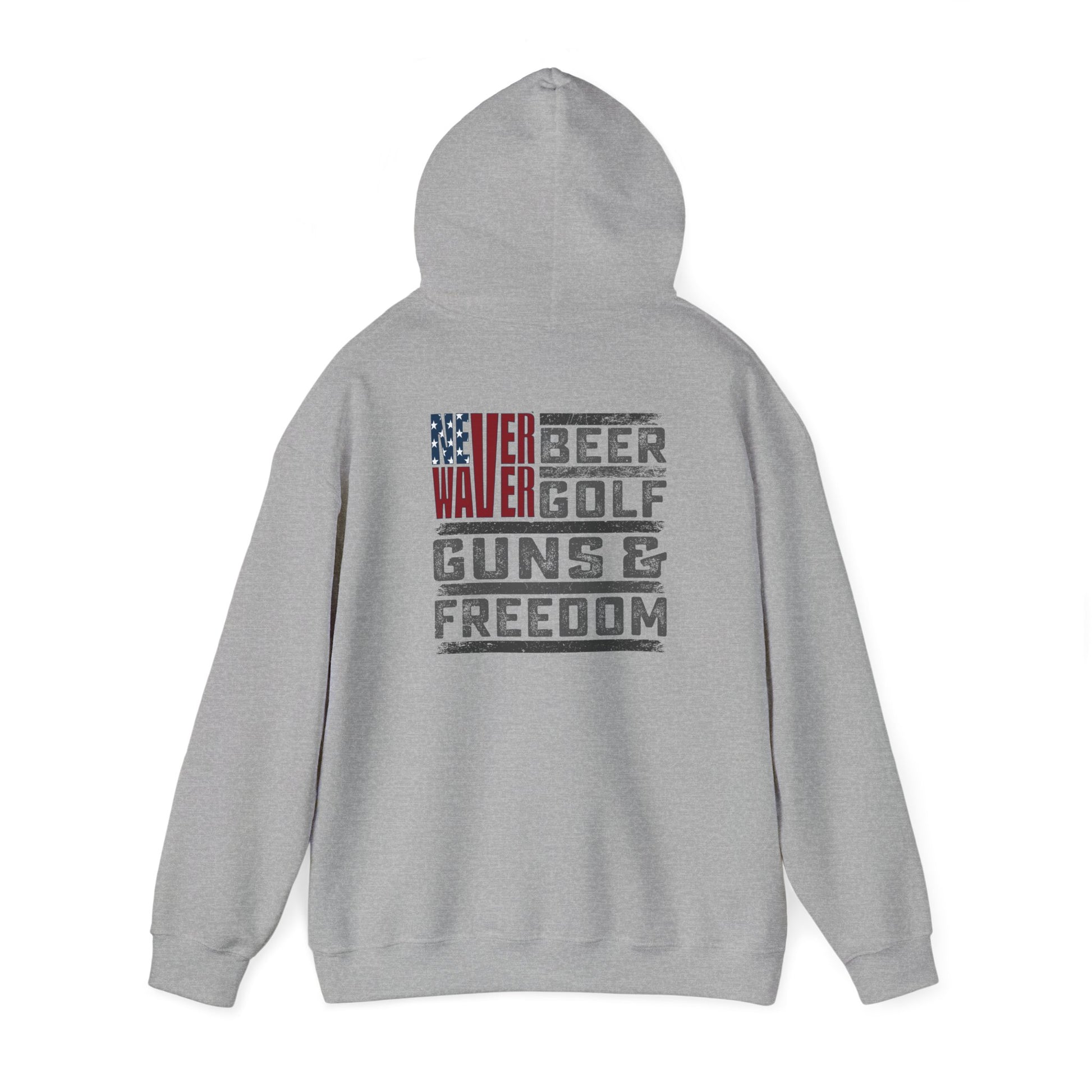 Never Waver Golf Hoodie - Unisex Heavy Blend™ Sweatshirt - Never Waver