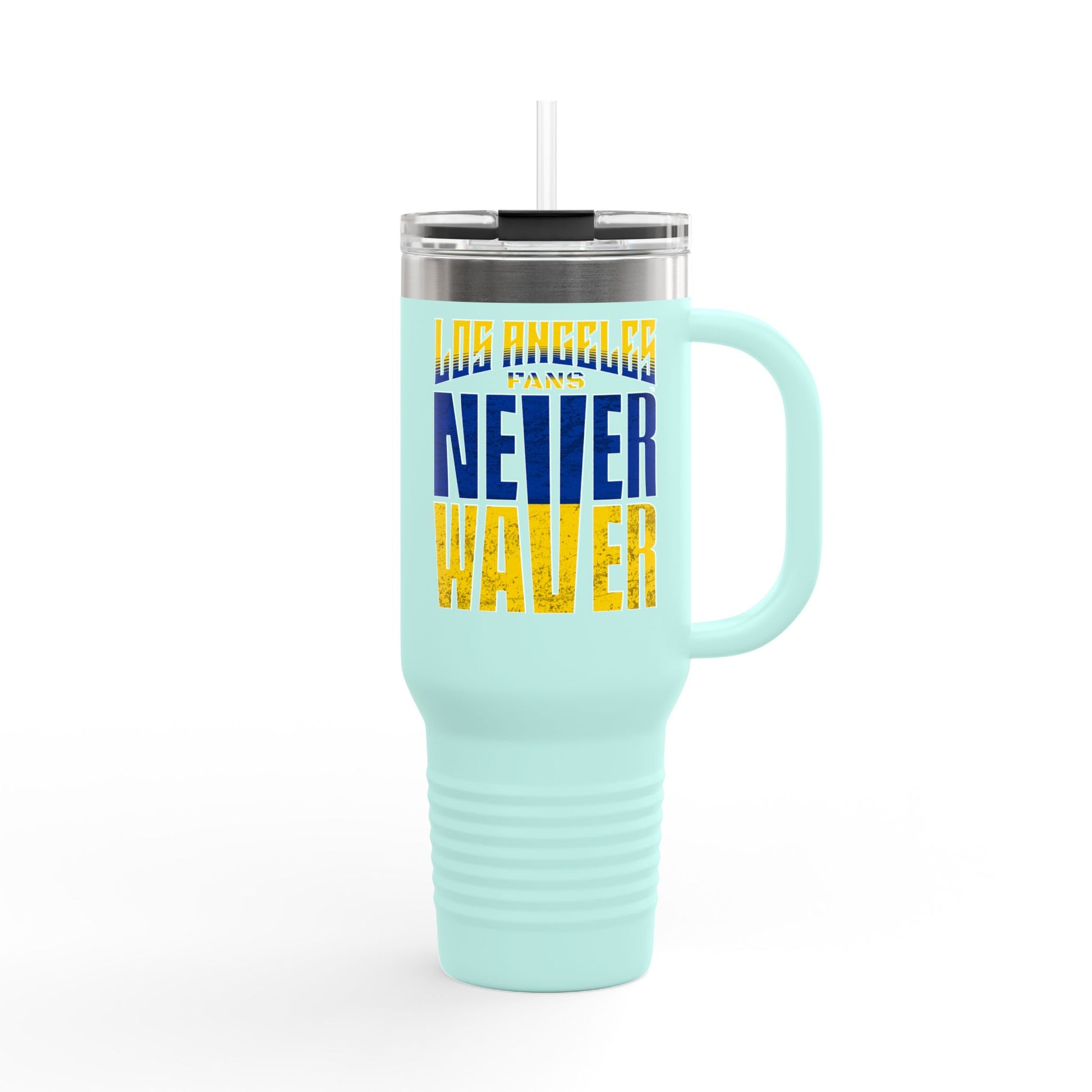 Los Angeles Fans Never Waver Insulated Travel Mug, 40oz - Never Waver
