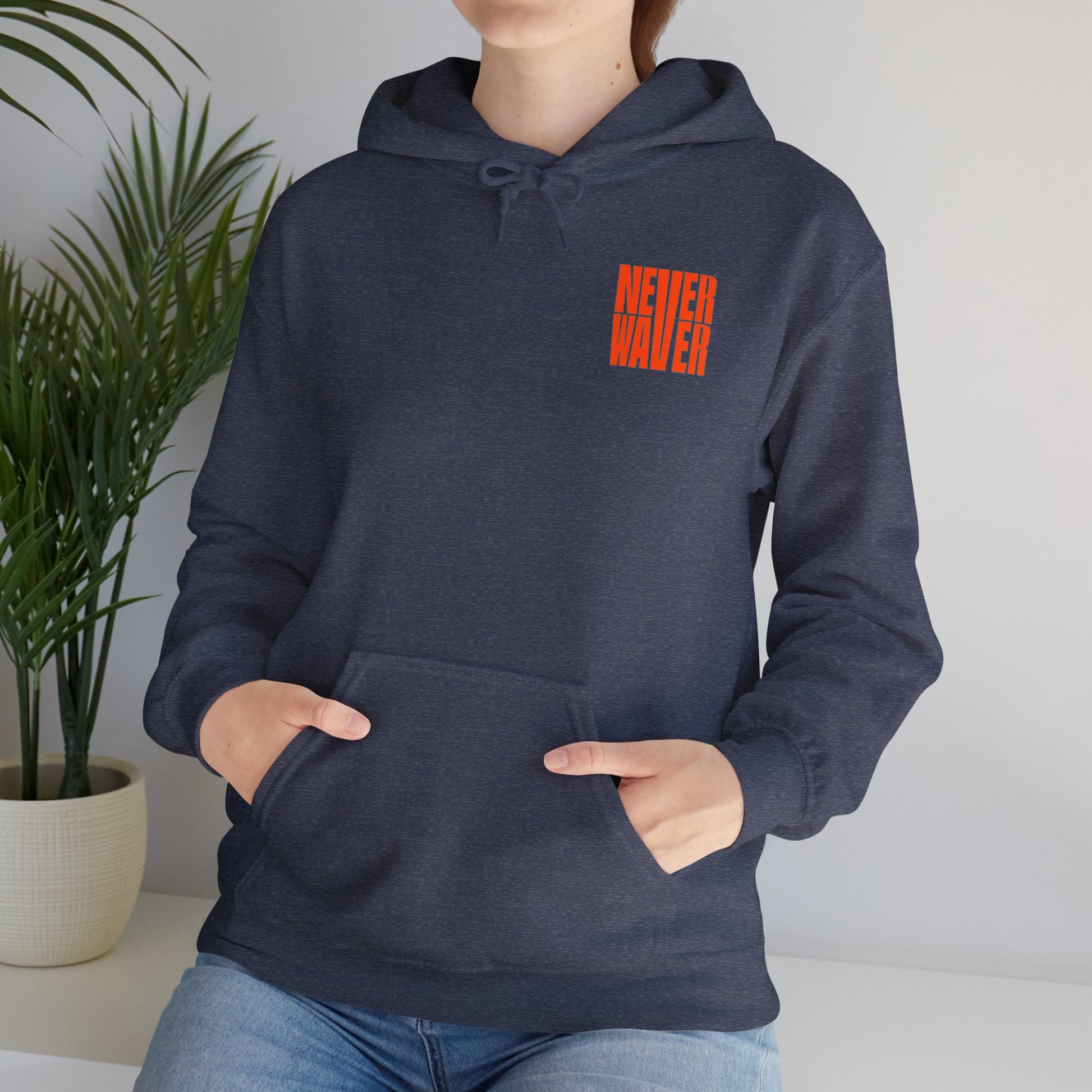 Unisex Heavy Blend™ Hoodie - 'Never Waver Oh Honey I am that Mom' - Never Waver