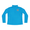 Never Waver Leopard Ladies Quarter-Zip Pullover - Never Waver