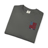 Patriotic Unisex Garment-Dyed T-Shirt - 'Never Waver' Design - Never Waver