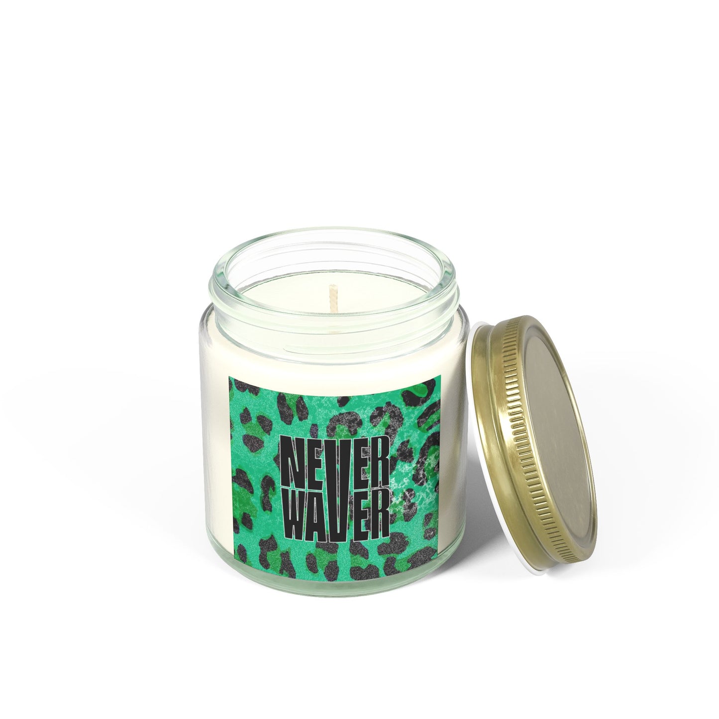 Never Waver Wild Vibes Scented Candles, Coconut Apricot Wax, Eco-Friendly Aromatherapy, Unique Home Decor, Gift for Her, Relaxation Gift - Never Waver