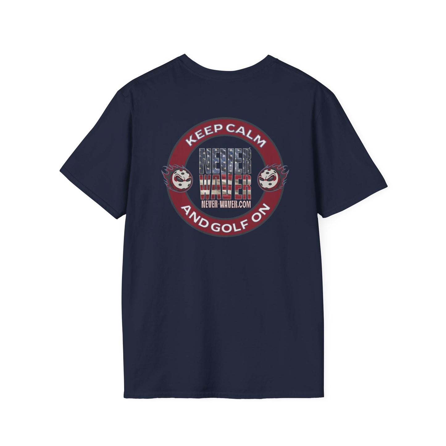 Never Waver Golf Unisex Soft style T-Shirt - Never Waver