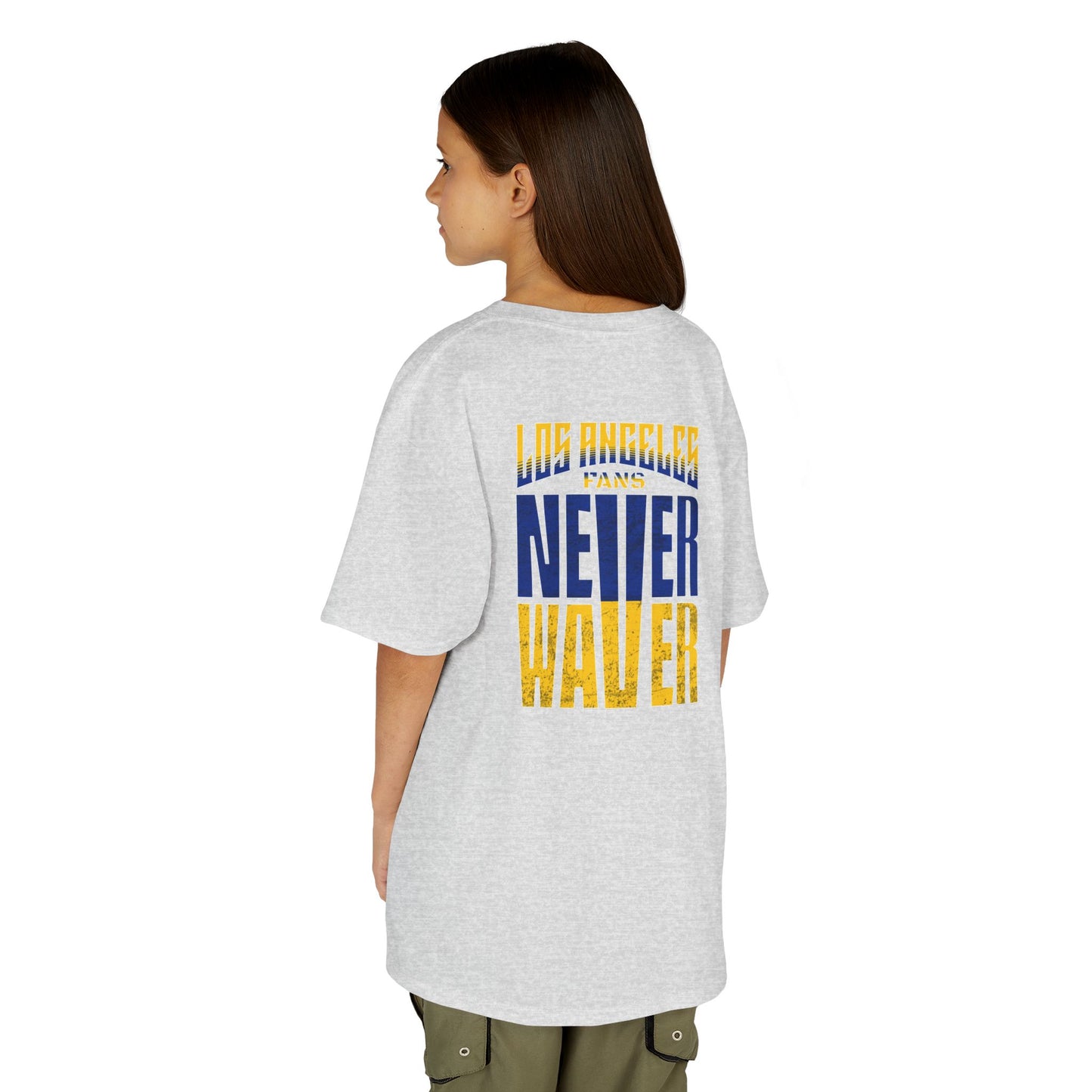 Los Angeles  Fans Never Waver Kids Heavy Cotton™ Tee - Never Waver
