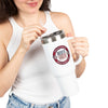 Insulated Travel Mug - "Never Waver Golf" - 40oz Sporty Drinkware - Never Waver