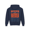 Denver Fans Never Waver Youth Heavy Blend Hooded Sweatshirt - Never Waver