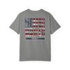 Never Waver Unisex Garment-Dyed T-Shirt - Patriotic Graphic Tee - Never Waver