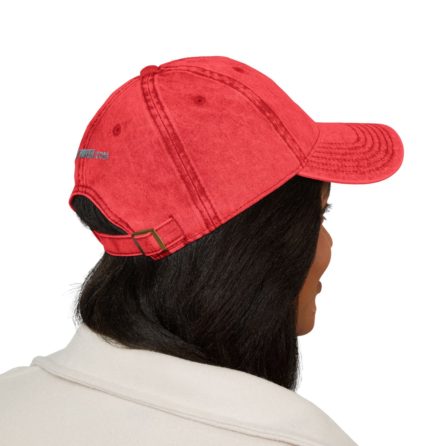 Vintage Embroidered Cap - 'Never Waver' Hat for Trendsetters