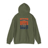 Unisex Heavy Blend™ Hooded Sweatshirt - Denver Fans Never Waver W Leopard Football Motivation - Never Waver