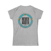 Never Waver Save Water Drink Tiki Drinks Women's Soft Style Tee - - Never Waver
