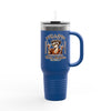 Never Waver Just A Mom Trying Not to Raise A&&holes Insulated Travel Mug - Never Waver