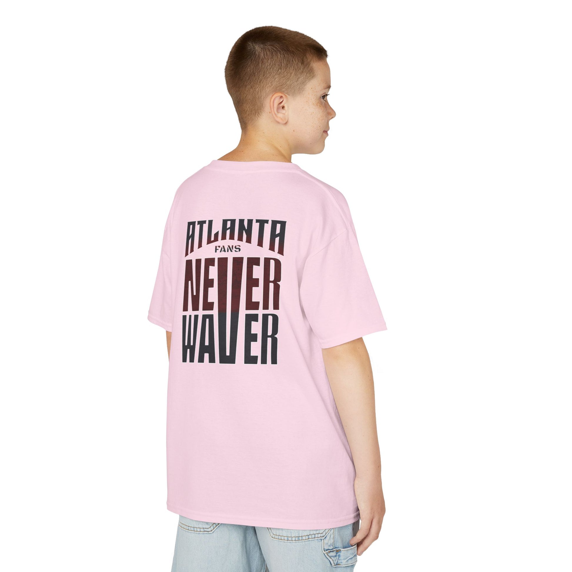 Atlanta Fans Never Waver Kids Heavy Cotton™ Tee - Never Waver