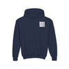 Youth Jesus Hoodie - "Never Waver” Jesus bold, eye-catching design that reflects a steadfast faith and confidence in Christ. " Sweatshirt for Young Jesus Lovers - Never Waver