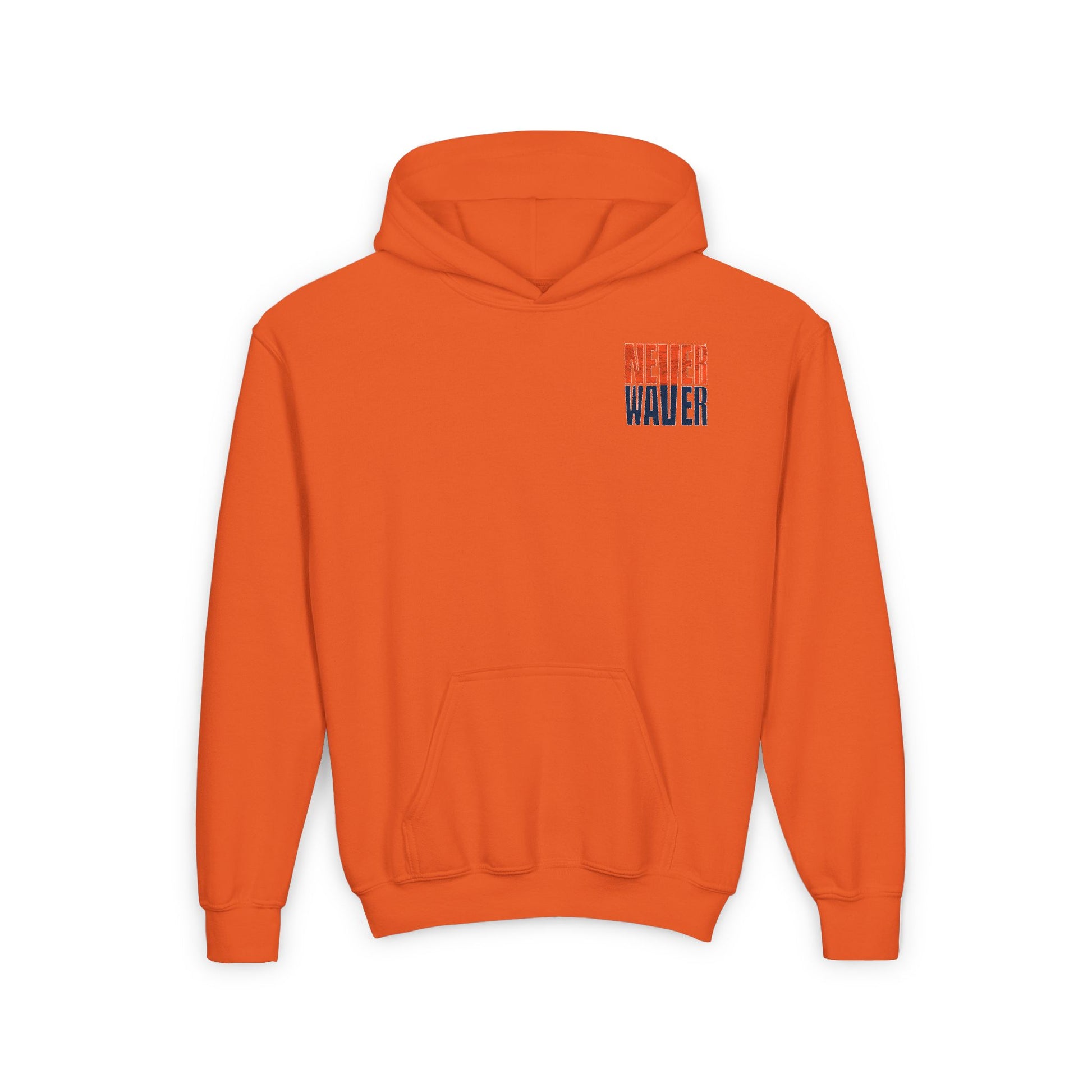 Denver Fans Never Waver Youth Heavy Blend Hooded Sweatshirt - Never Waver