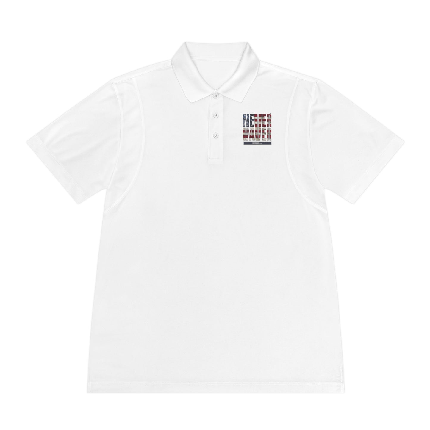 Never Waver Men's Sport Polo Shirt - Never Waver