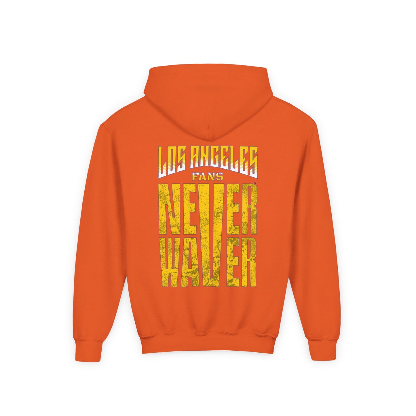 Los Angeles  Fans Never Waver Youth Heavy Blend Hooded Sweatshirt