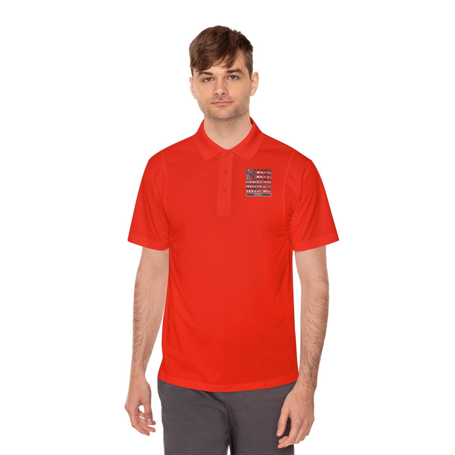 Never Waver Men's Sport Polo Shirt - Never Waver