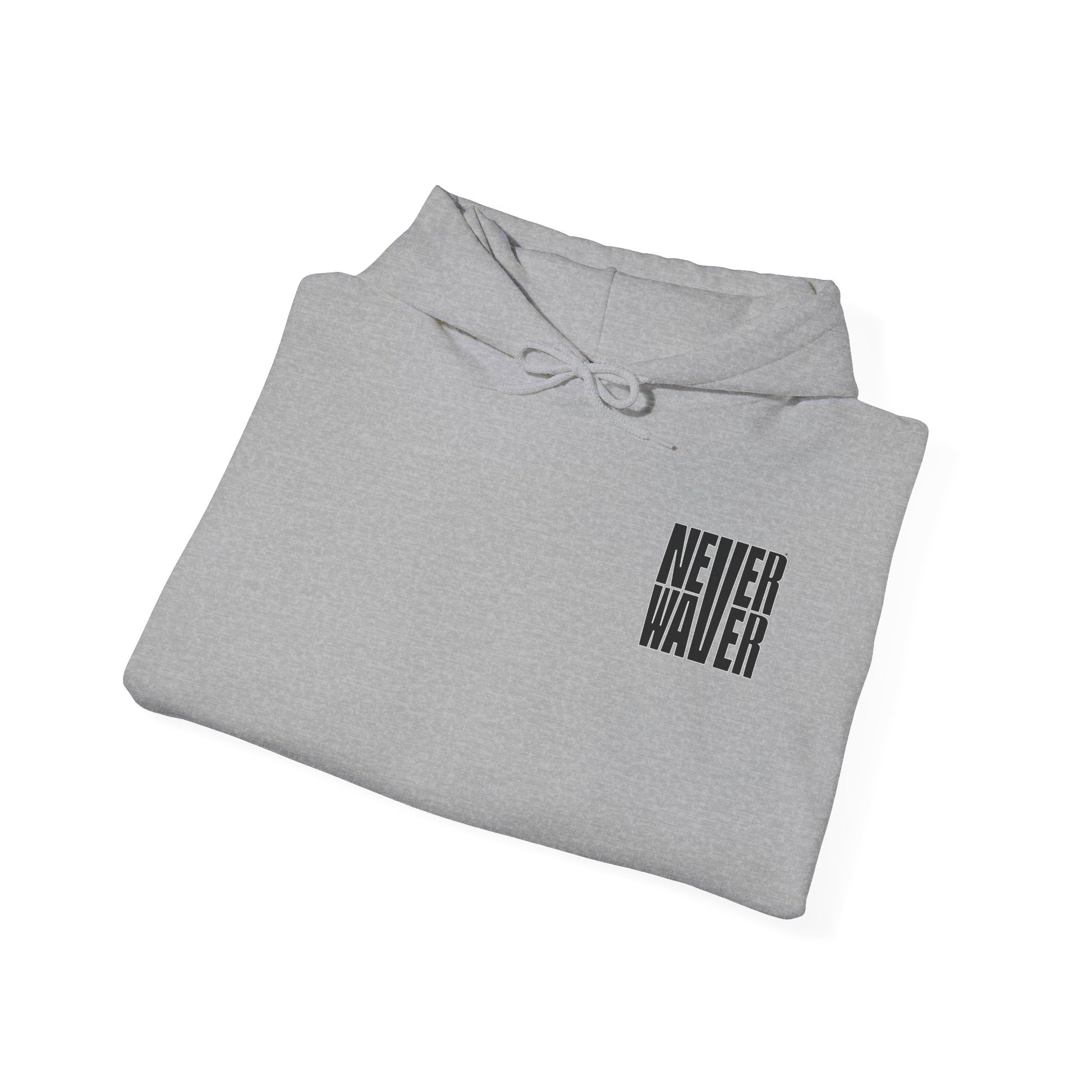 Unisex Heavy Blend™ Hooded Sweatshirt - "Never Waver I'll Bring The Sarcasm" Inspirational Hoodie - Never Waver