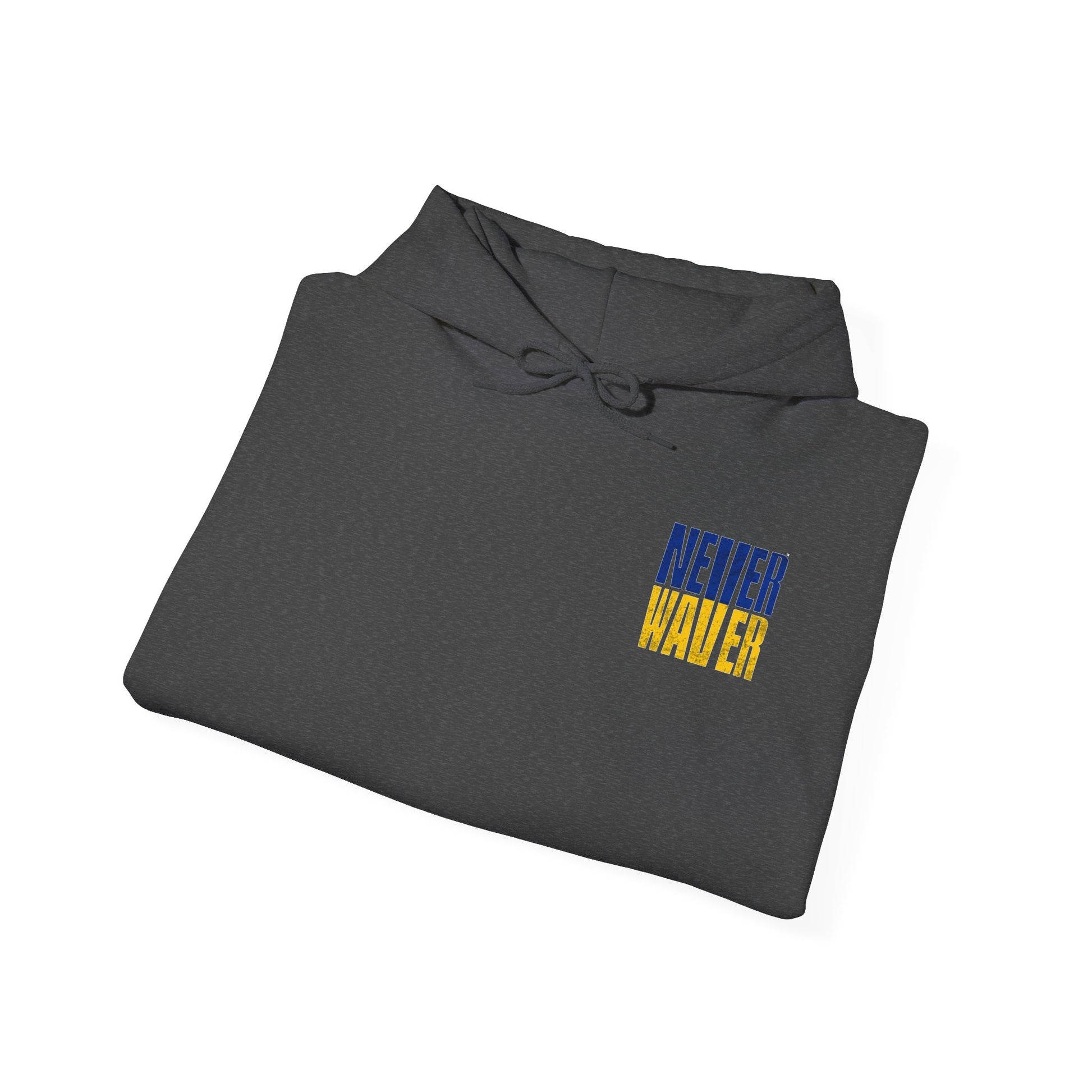 Inspired Unisex Heavy Blend™ Hooded Sweatshirt -Los Angeles Fans NEVER WAVER Graphic - Never Waver