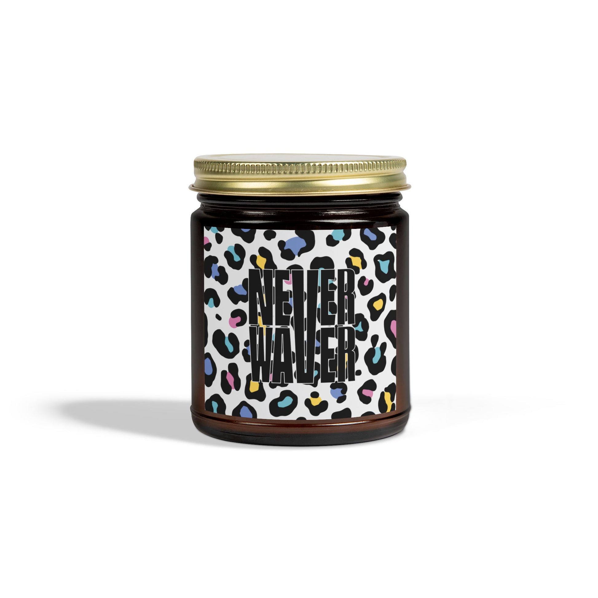 Never Waver Wild Vibes Scented Candles, Coconut Apricot Wax, Eco-Friendly Aromatherapy, Unique Home Decor, Gift for Her, Relaxation Gift - Never Waver