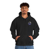 Never Waver Always Back the Blue Hooded Sweatshirt - Unisex Heavy Blend™ - Never Waver