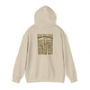 New Orleans Fans Never Waver W Leopard Football Hoodie - Unisex Heavy Blend™ Sweatshirt for Fans - Never Waver