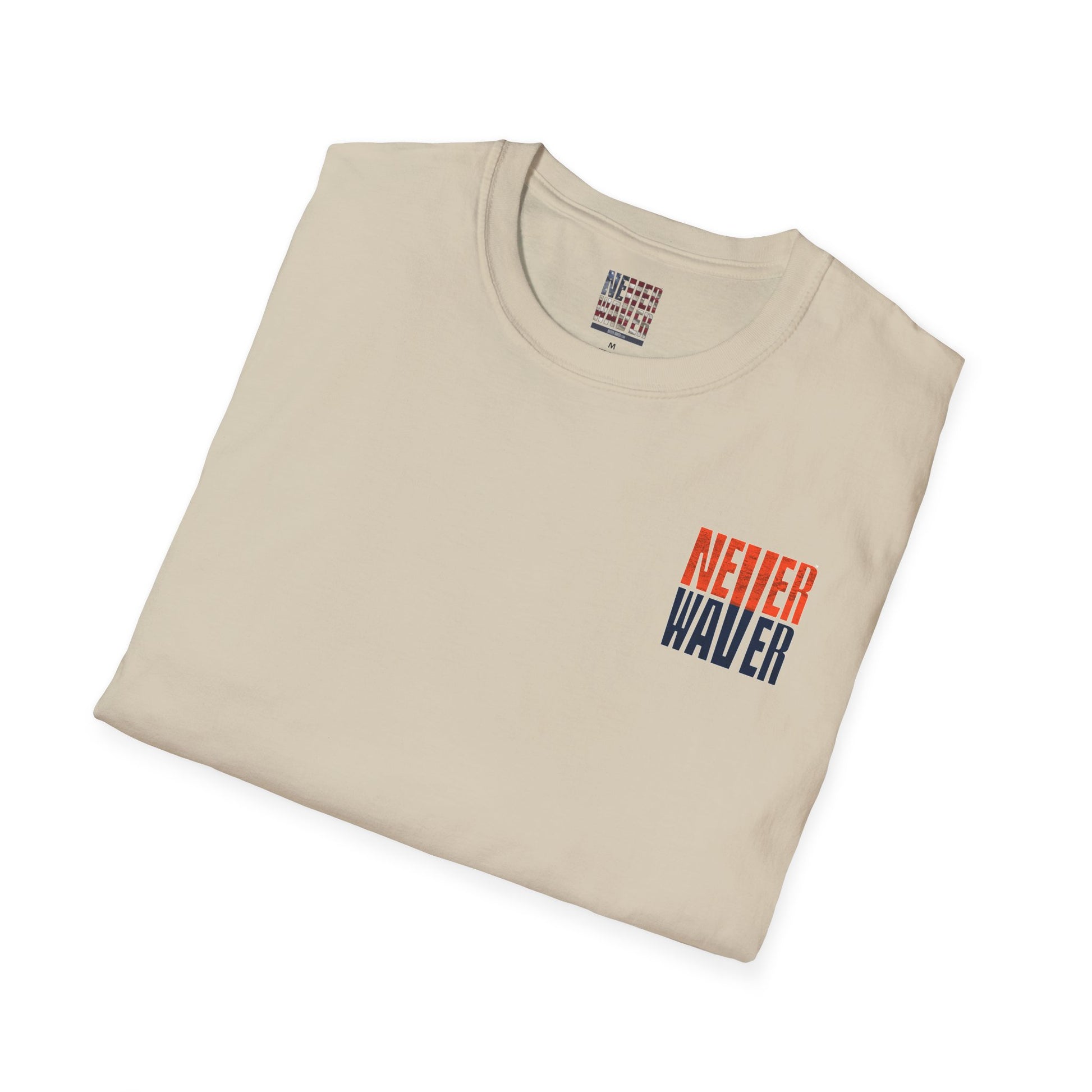 Denver Fans Never Waver Unisex Softstyle T-Shirt - Never Waver