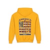 Youth Heavy Blend Hoodie - "America Never Waver " Motivational Sweatshirt - Never Waver