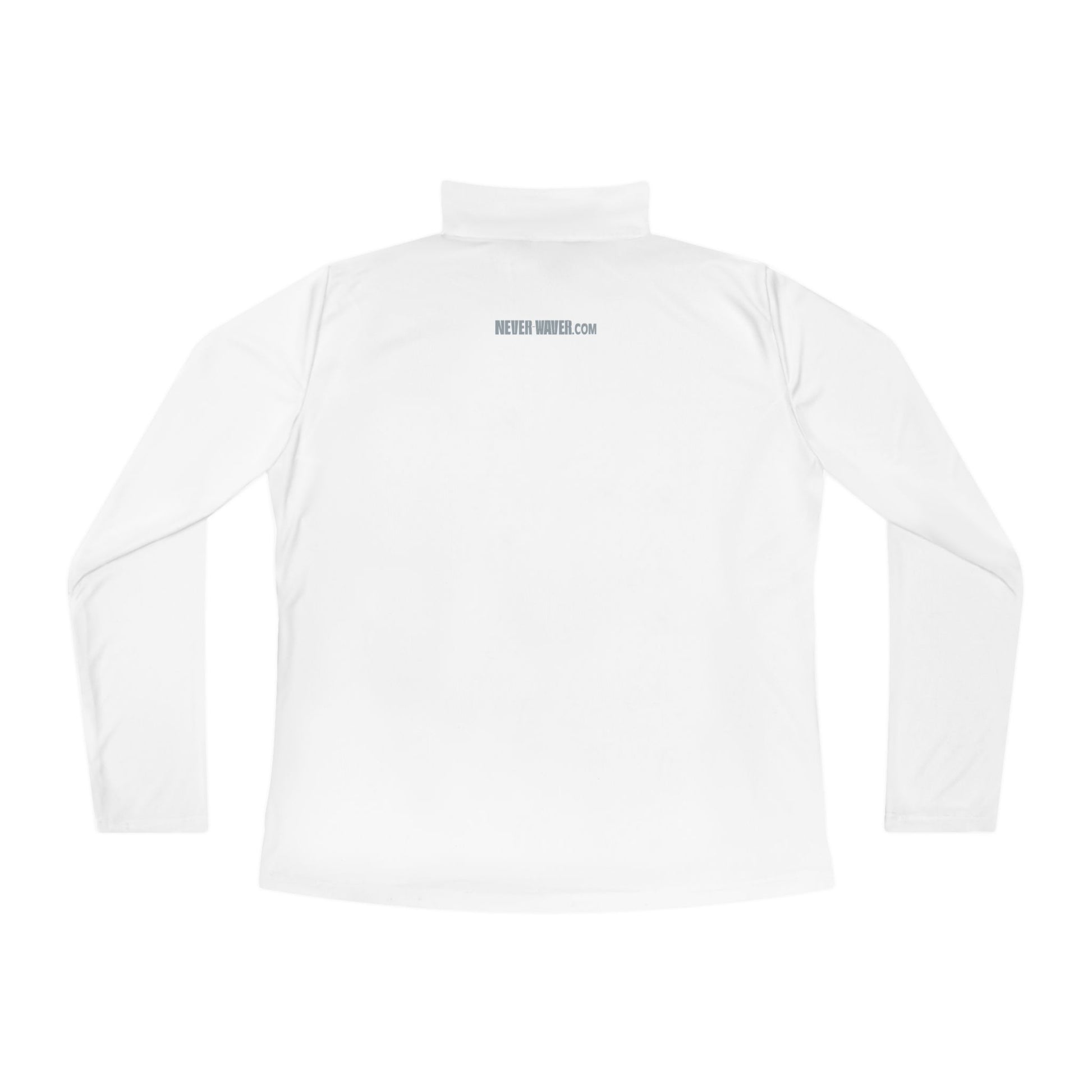 Ladies Quarter-Zip Pullover - Never Waver Activewear - Never Waver