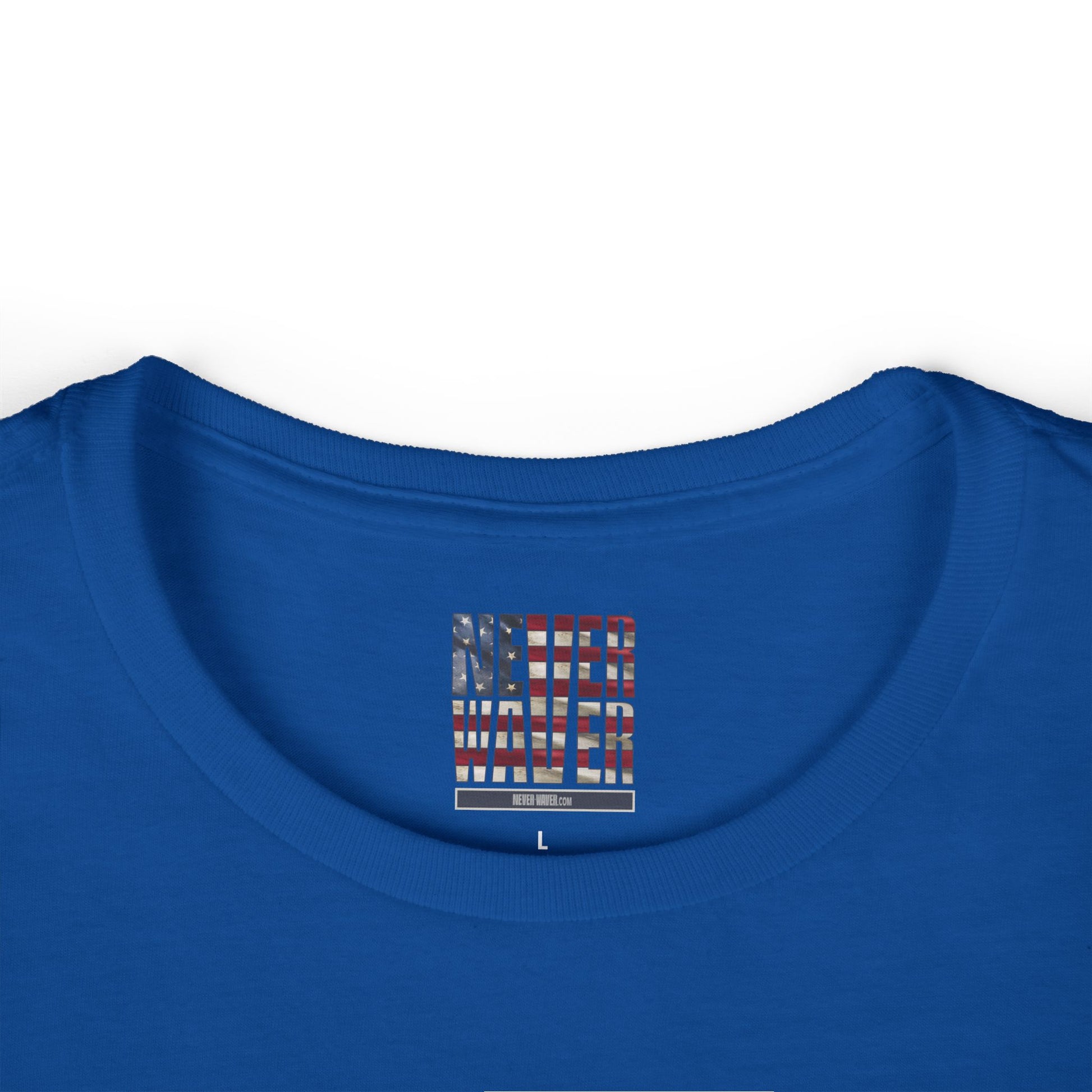 Never Waver Save Water, Drink Whisky Women's Soft Style Tee - - Never Waver