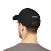 Distressed Dad Hat with 'Never Waver' Embroidery - Casual Style for Everyday Adventures