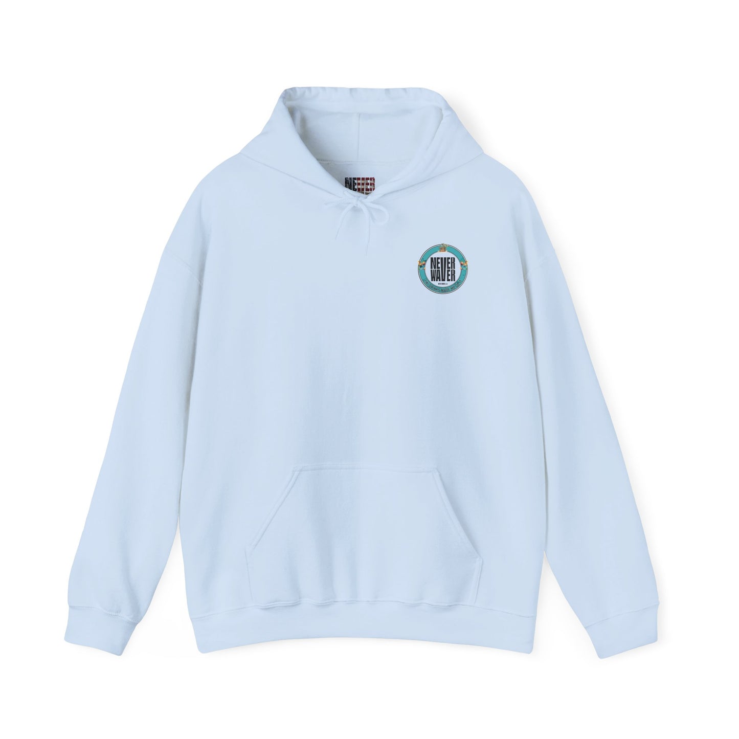 Eco-Friendly Unisex Hoodie: "Never Waver Tiki Drinks Made Me Do It? " - Never Waver