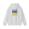 Inspired Unisex Heavy Blend™ Hooded Sweatshirt -Los Angeles Fans NEVER WAVER Graphic - Never Waver