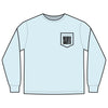 Unisex Long Sleeve Pocket T-Shirt - Never Waver Best Buckin' Dad Ever Design - Never Waver