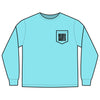Unisex Long Sleeve Pocket T-Shirt - Never Waver Best Buckin' Dad Ever Design - Never Waver