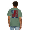 Patriotic Unisex Garment-Dyed T-Shirt - 'Never Waver' Design - Never Waver